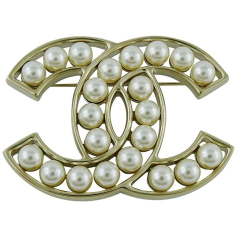 chanel cc brooch price|authentic Chanel brooches.